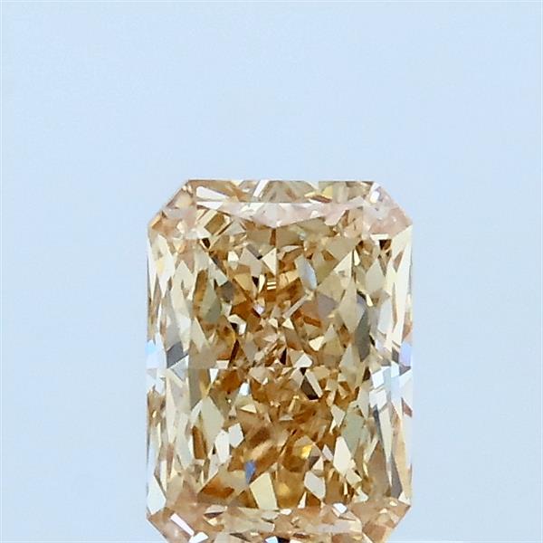 0.75ct Radiant FANCY YELLOW VS2 Lab Created Diamond