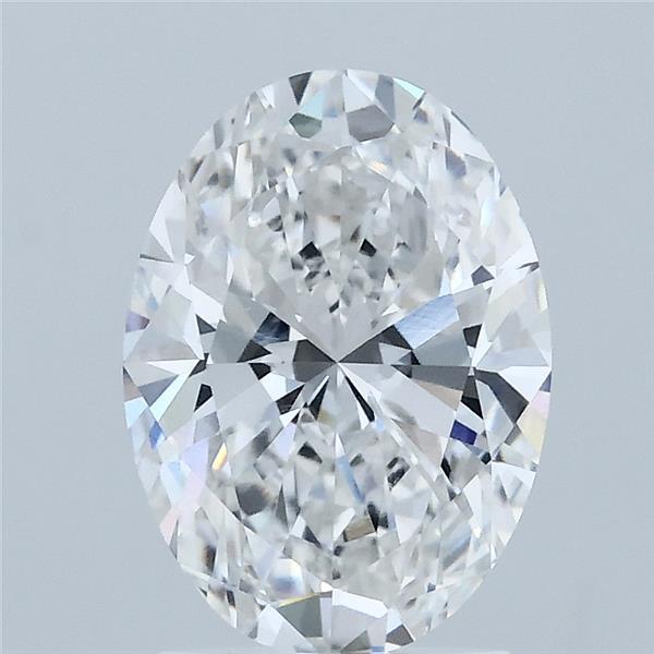 2.01ct Oval E VVS2 Lab Created Diamond