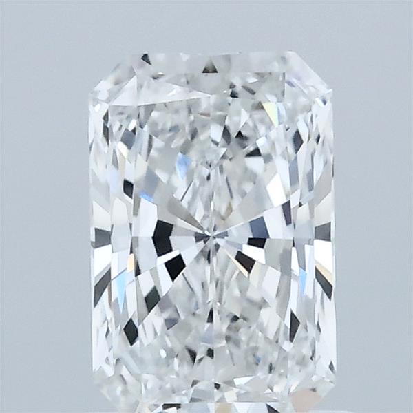 1.06ct Radiant D IF Lab Created Diamond