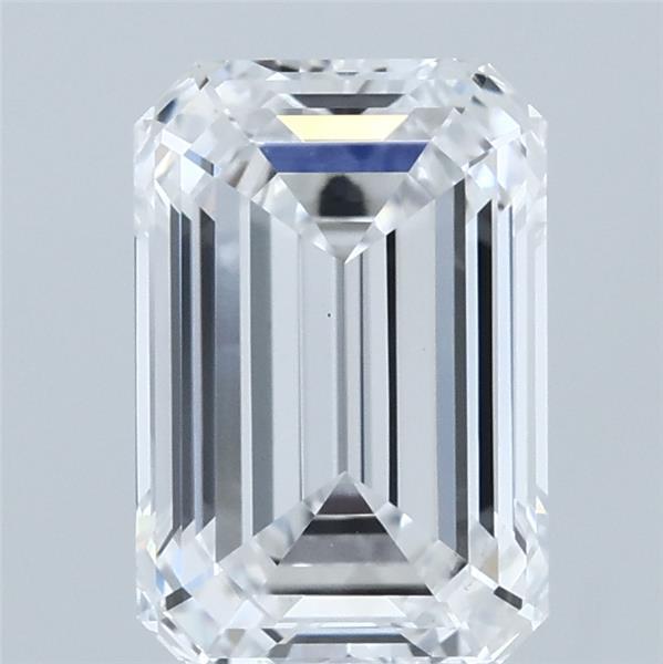 2.1ct Emerald D VS1 Lab Created Diamond