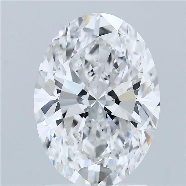 2.02ct Oval D VVS2 Lab Created Diamond