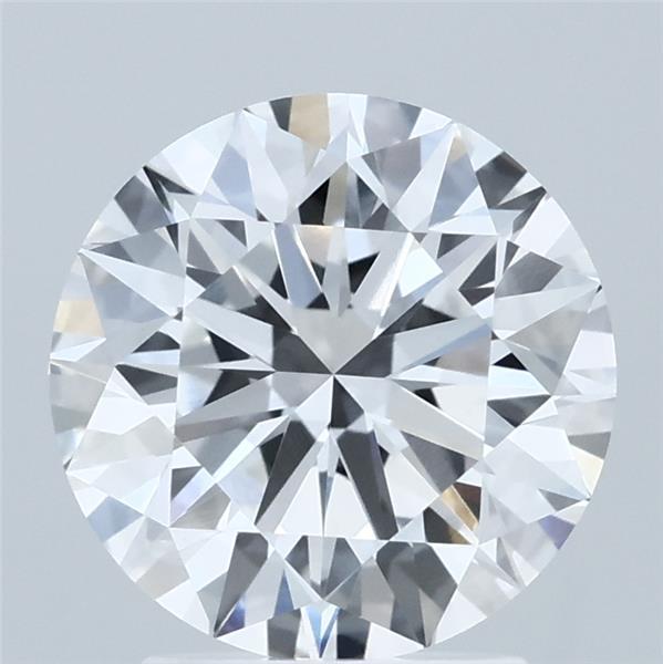 2.57ct Round D VVS2 Lab Created Diamond