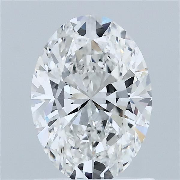 1.04ct Oval E VVS2 Lab Created Diamond