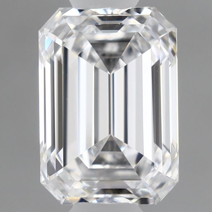 0.96ct Emerald D VVS2 Lab Created Diamond