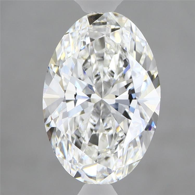 2.17ct Oval E VVS2 Lab Created Diamond