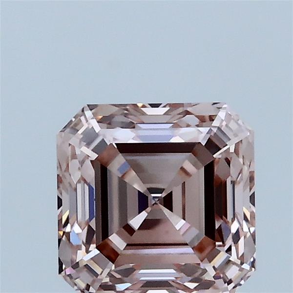 1.16ct Asscher FANCY INTENSE PINK VVS2 Lab Created Diamond