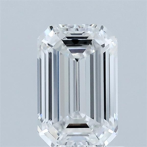 1.01ct Emerald D VVS2 Lab Created Diamond