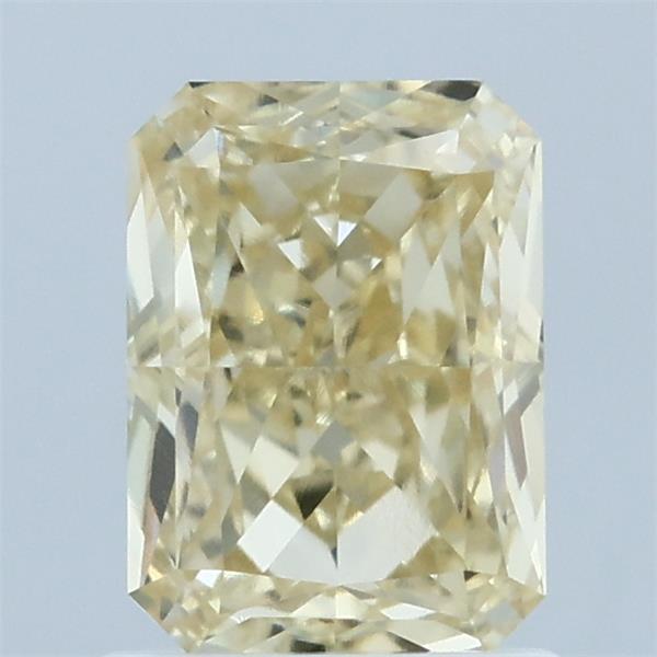 1.5ct Radiant FANCY YELLOW VVS2 Lab Created Diamond