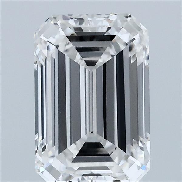 1.51ct Emerald E VVS2 Lab Created Diamond
