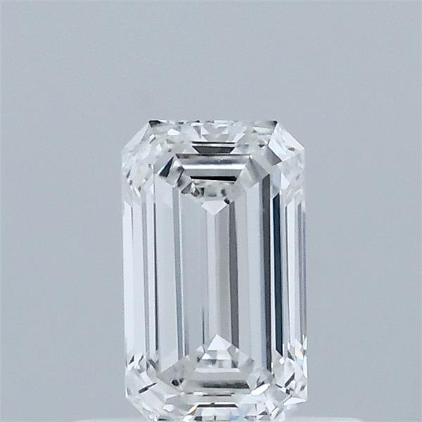 0.57ct Emerald E VVS2 Lab Created Diamond