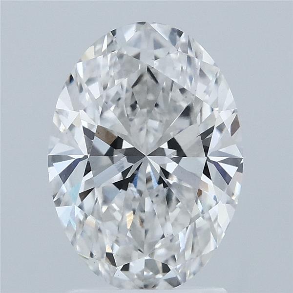 2.06ct Oval E VS1 Lab Created Diamond