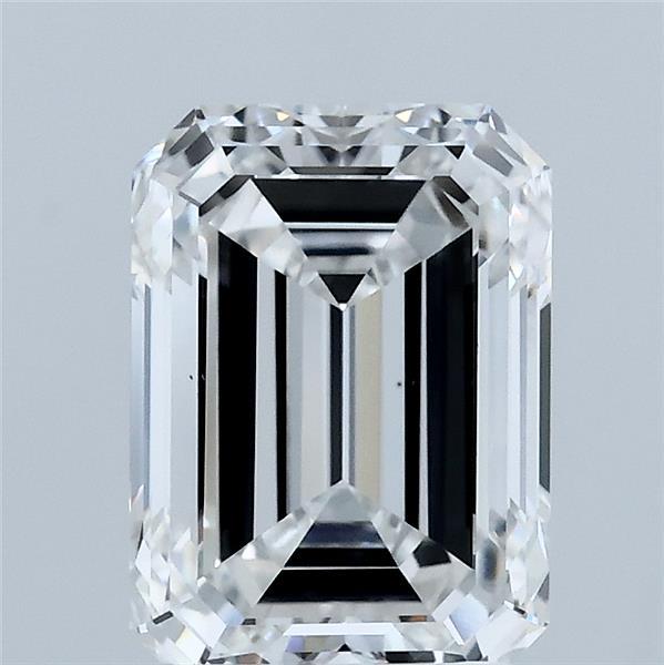2.52ct Emerald E VS1 Lab Created Diamond