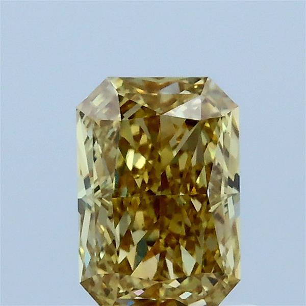 0.92ct Radiant FANCY INTENSE YELLOW VS1 Lab Created Diamond