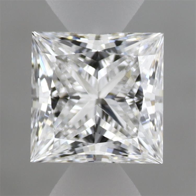 0.87ct Princess D VVS2 Lab Created Diamond