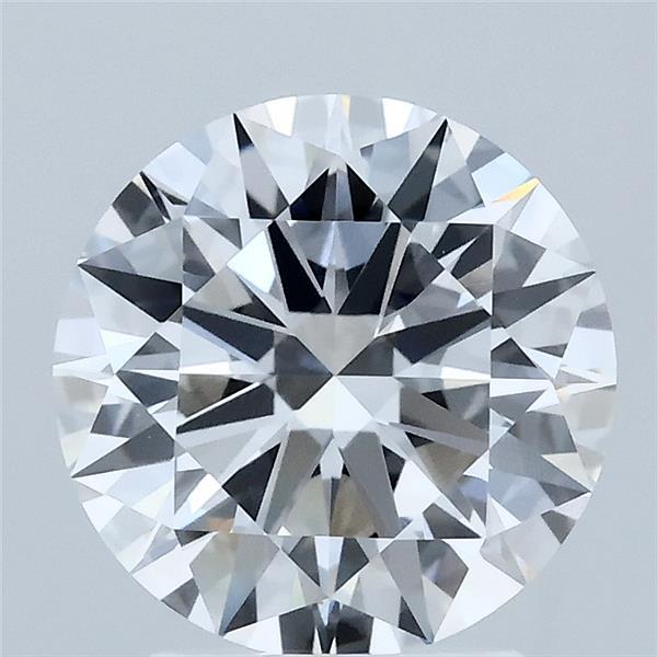 2.51ct Round D VVS2 Lab Created Diamond