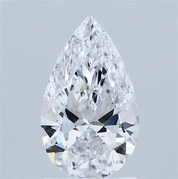 1.01ct Pear D VVS2 Lab Created Diamond