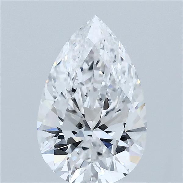 1.01ct Pear D VVS2 Lab Created Diamond