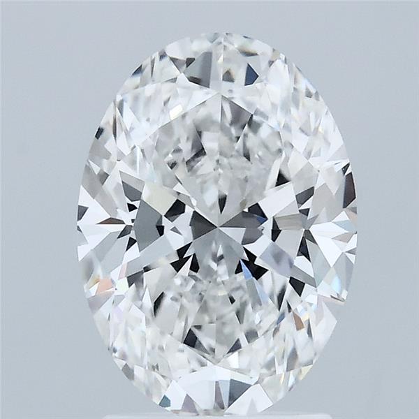 2.05ct Oval E VVS2 Lab Created Diamond