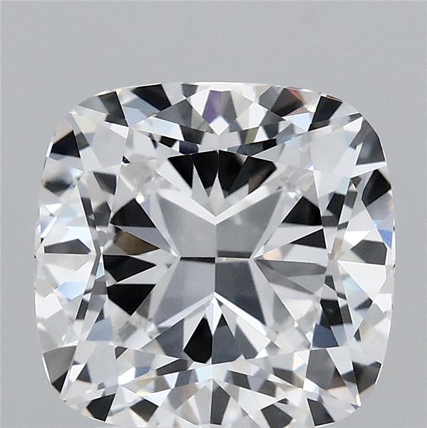 3.21ct Cushion D VVS2 Lab Created Diamond