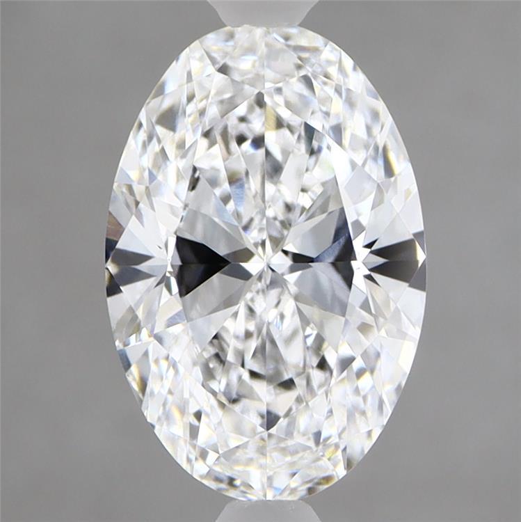 2.05ct Oval D VVS2 Lab Created Diamond