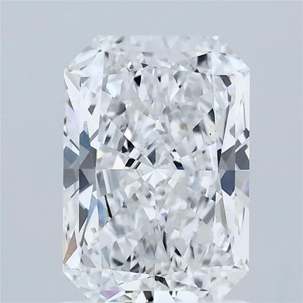 1.5ct Radiant D VS2 Lab Created Diamond