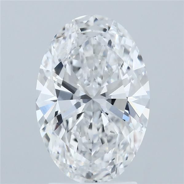 2.51ct Oval E VS1 Lab Created Diamond