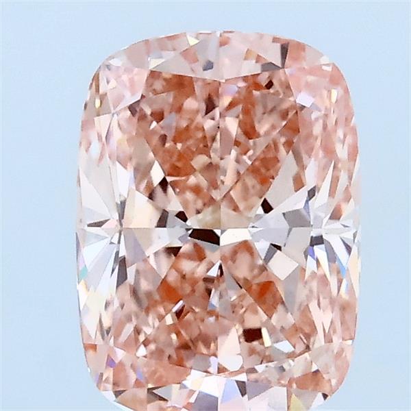 1.5ct Cushion FANCY INTENSE PINK VS1 Lab Created Diamond