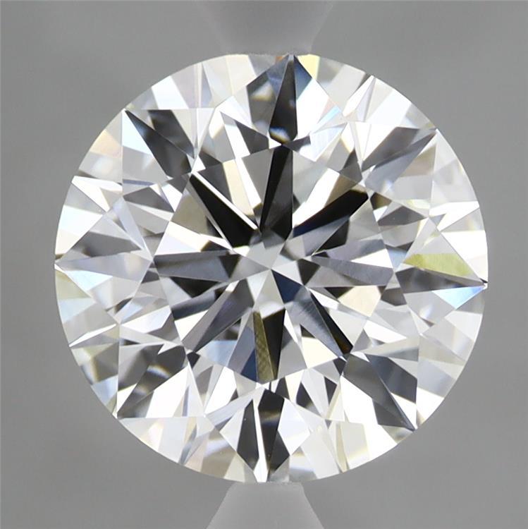 2.86ct Round F VVS2 Lab Created Diamond