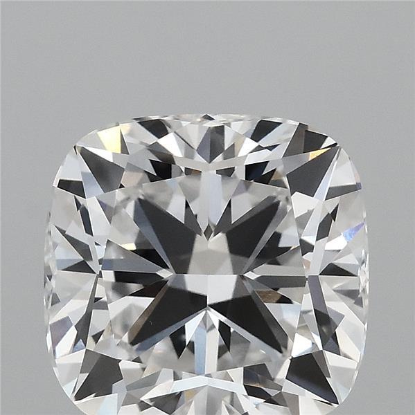 4.02ct Cushion D VVS2 Lab Created Diamond
