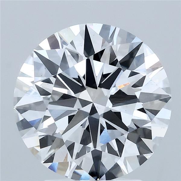 3.09ct Round E VS2 Lab Created Diamond