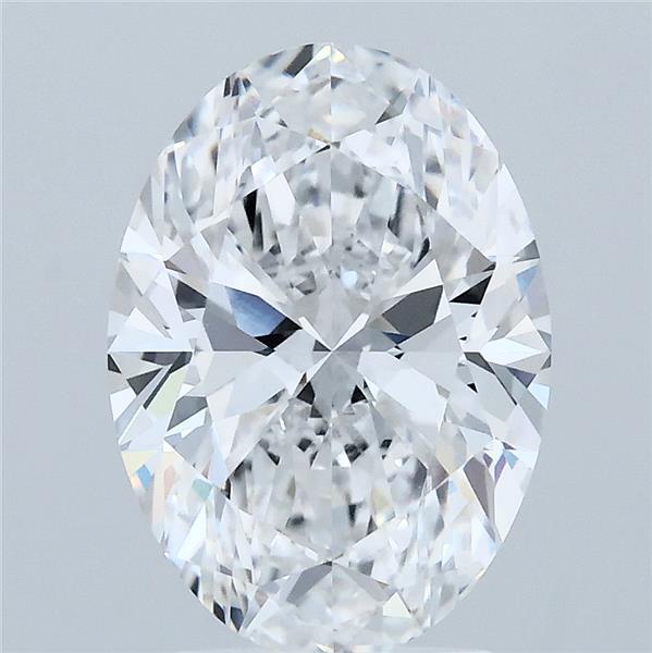 3.01ct Oval D VVS2 Lab Created Diamond