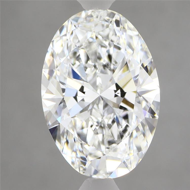 2.81ct Oval E VVS2 Lab Created Diamond