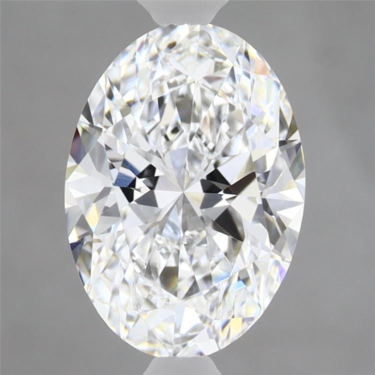 2.1ct Oval D VVS2 Lab Created Diamond