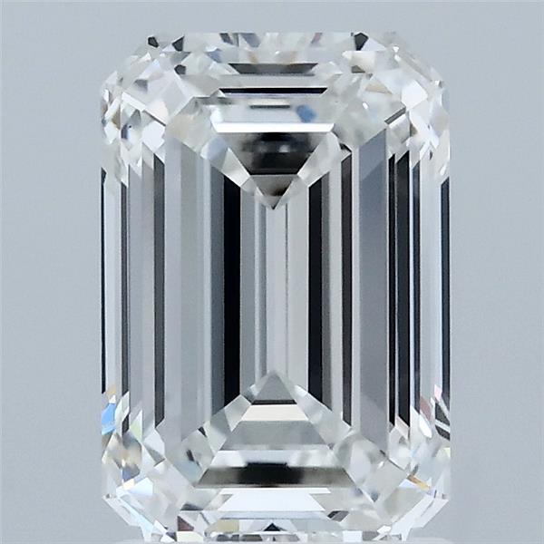 2.09ct Emerald E VVS2 Lab Created Diamond