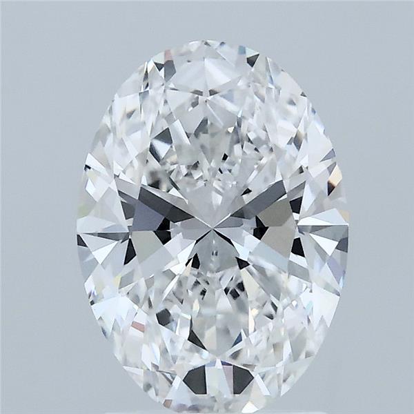 2.02ct Oval D VVS2 Lab Created Diamond
