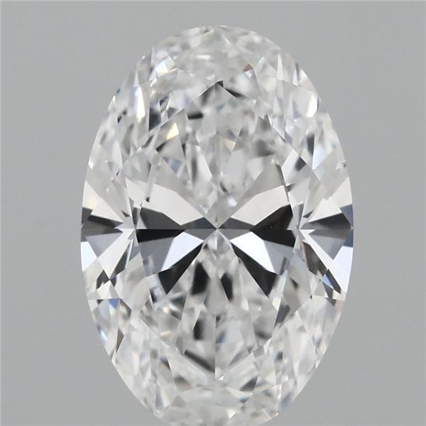 3ct Oval D VVS1 Lab Created Diamond