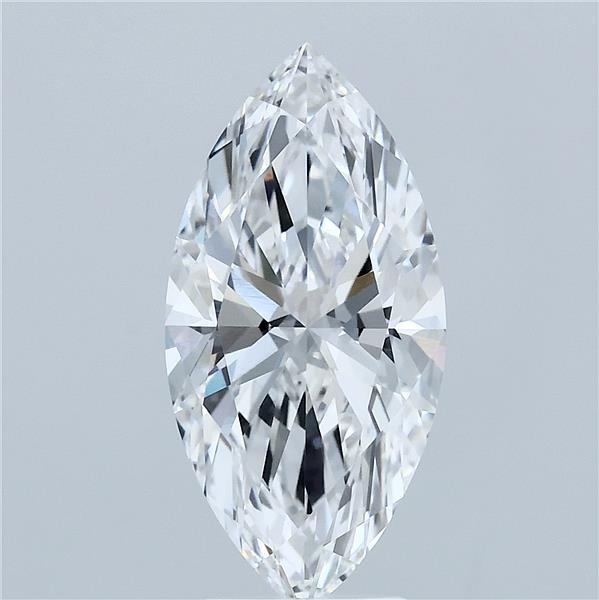 3.05ct Marquise E VVS2 Lab Created Diamond