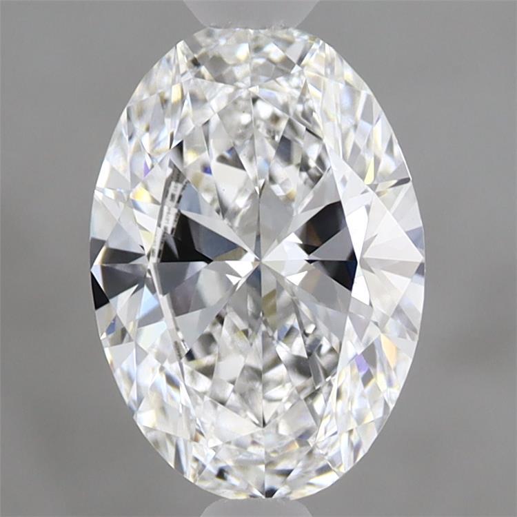 1.49ct Oval D VVS2 Lab Created Diamond