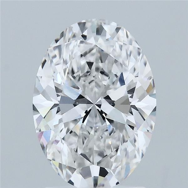 2.05ct Oval E VVS2 Lab Created Diamond