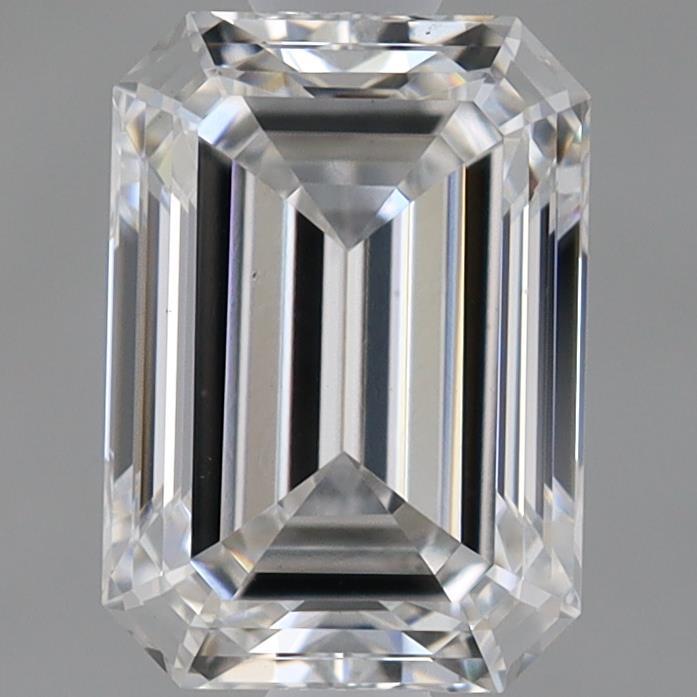0.92ct Emerald E VS1 Lab Created Diamond