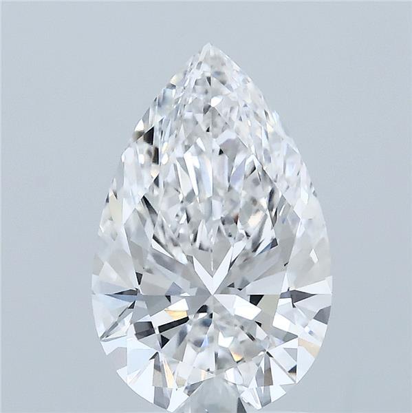 2.08ct Pear E VVS1 Lab Created Diamond