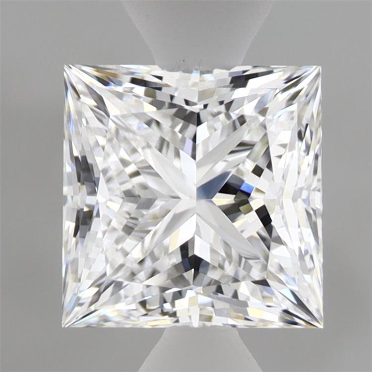 1.51ct Princess D VVS2 Lab Created Diamond