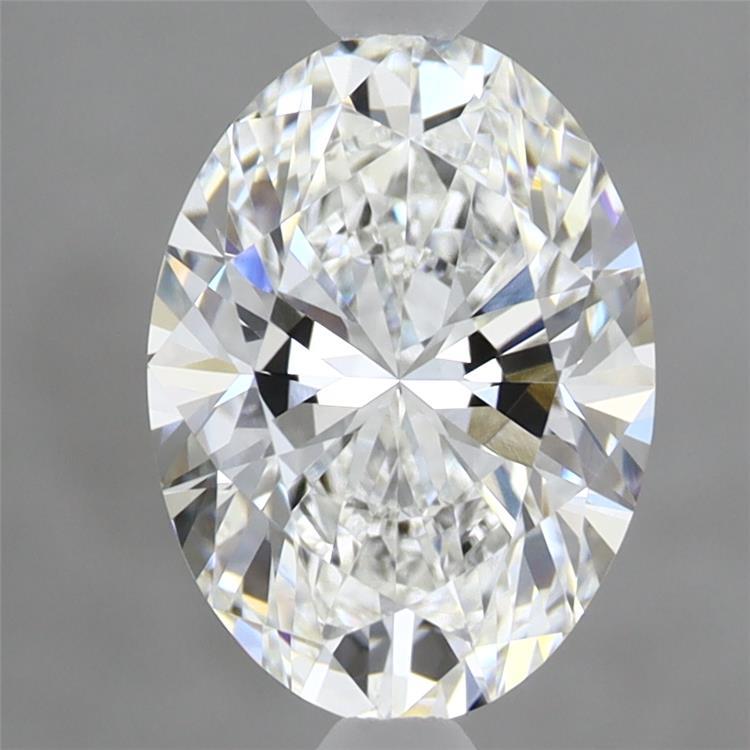 2.05ct Oval D VVS2 Lab Created Diamond