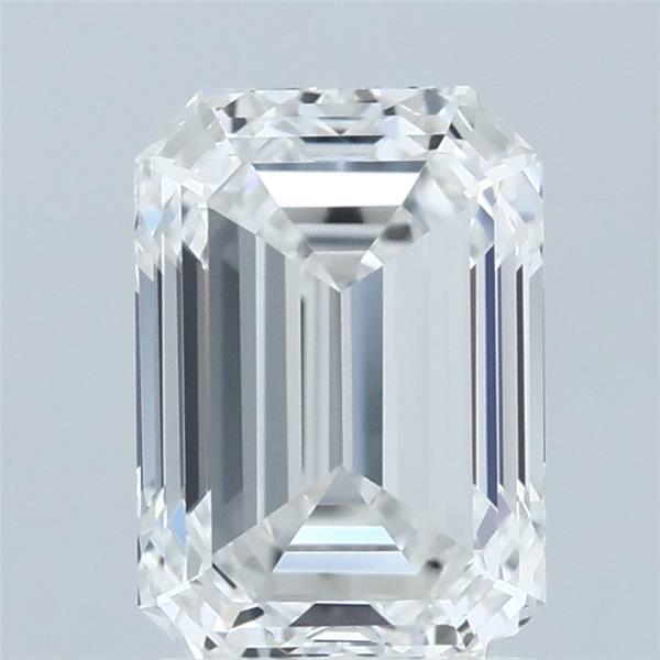 1.81ct Emerald E VVS1 Lab Created Diamond