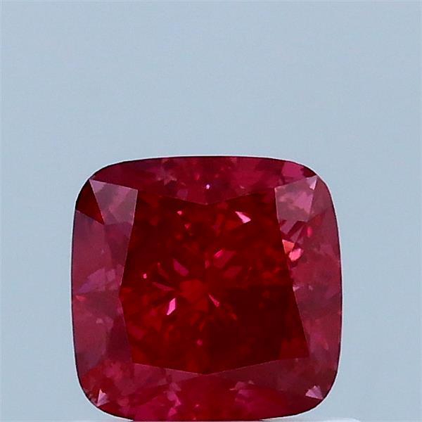 1.04ct Cushion FANCY VIVID PINK VS1 Lab Created Diamond