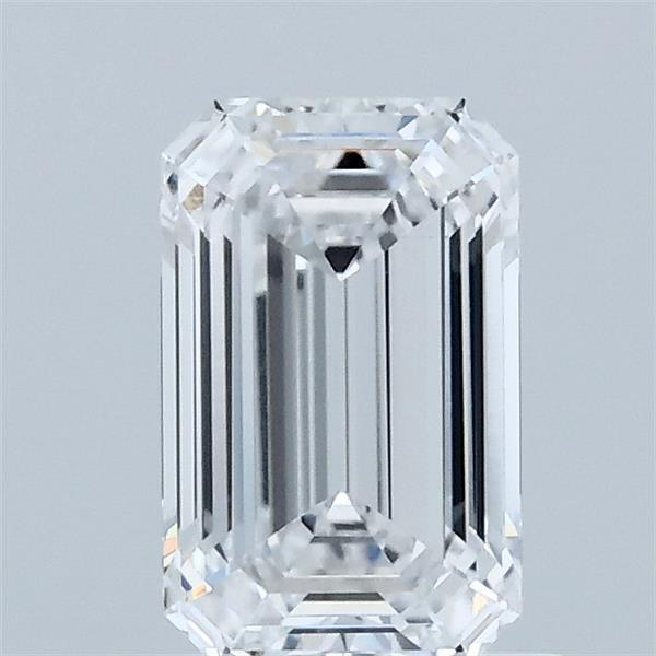 1ct Emerald D VVS2 Lab Created Diamond
