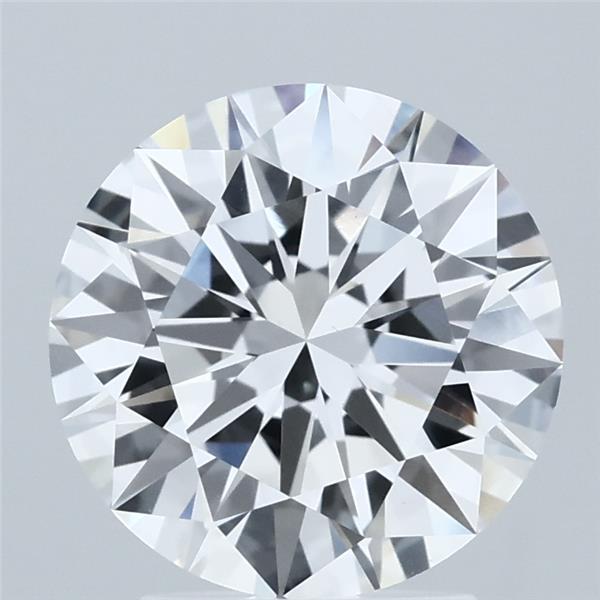 2.7ct Round E VVS2 Lab Created Diamond