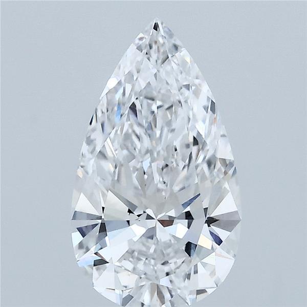 1.57ct Pear D VVS2 Lab Created Diamond