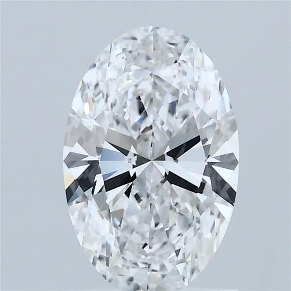 1.09ct Oval D VVS2 Lab Created Diamond