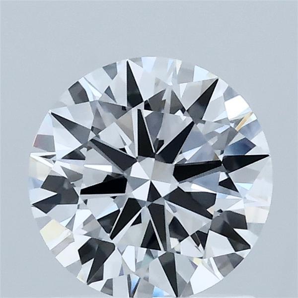 1.23ct Round D VVS2 Lab Created Diamond